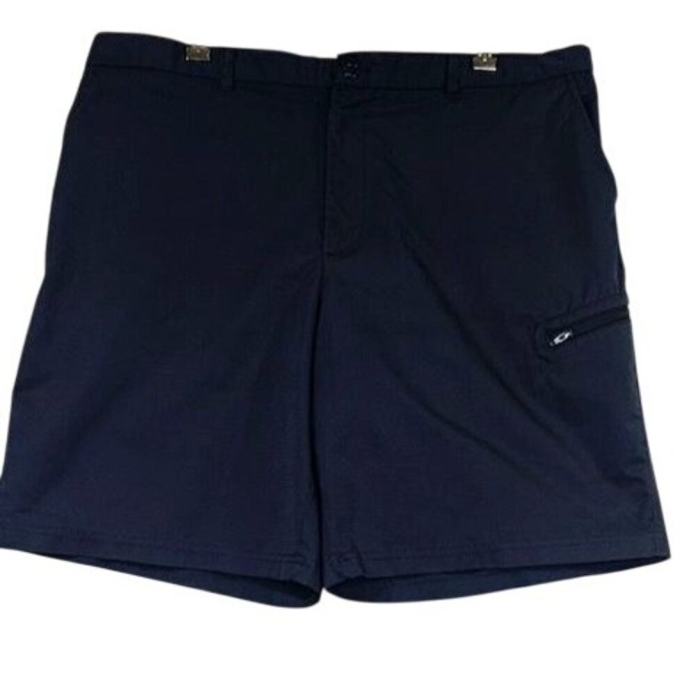 Pebble Beach Dry-Luxe Men's Performance Shorts Size‎ 40 Black Polyester